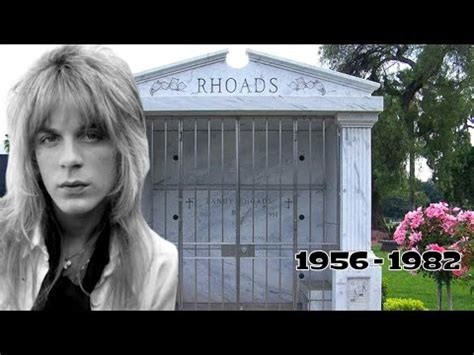 randy rhoads height|where is randy rhoads buried.